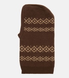 Magda Butrym Argyle wool hood
