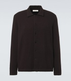Umit Benan Winter Sunset cashmere and silk overshirt