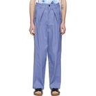 Jacquemus Blue Le Pantalon Lavandou Trousers