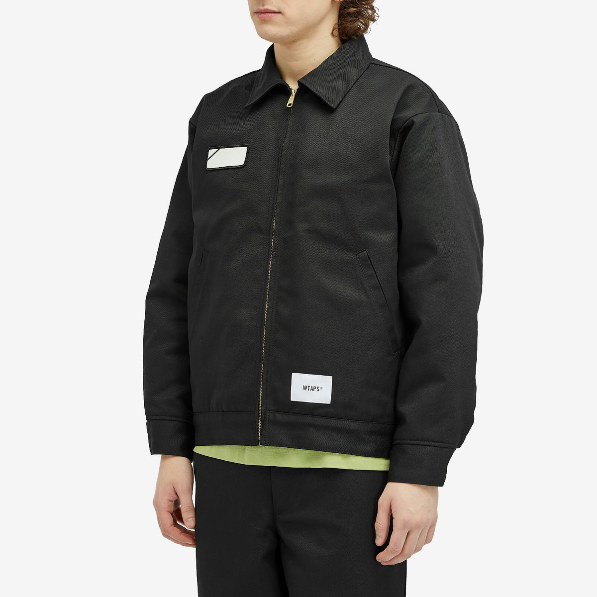 WTAPS Men's 16 Quilted Work Jacket in Black WTAPS