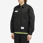 WTAPS Men's 16 Quilted Work Jacket in Black
