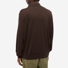 YMC Men's Rat Pack Cardigan in Brown