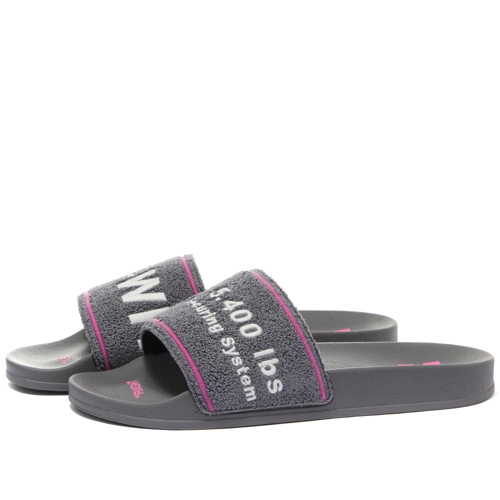 Off-White Towel Embroidery Slider Off-White