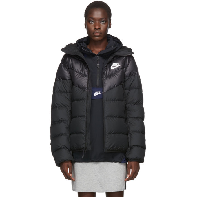 Nike Black Down Windrunner Jacket Nike