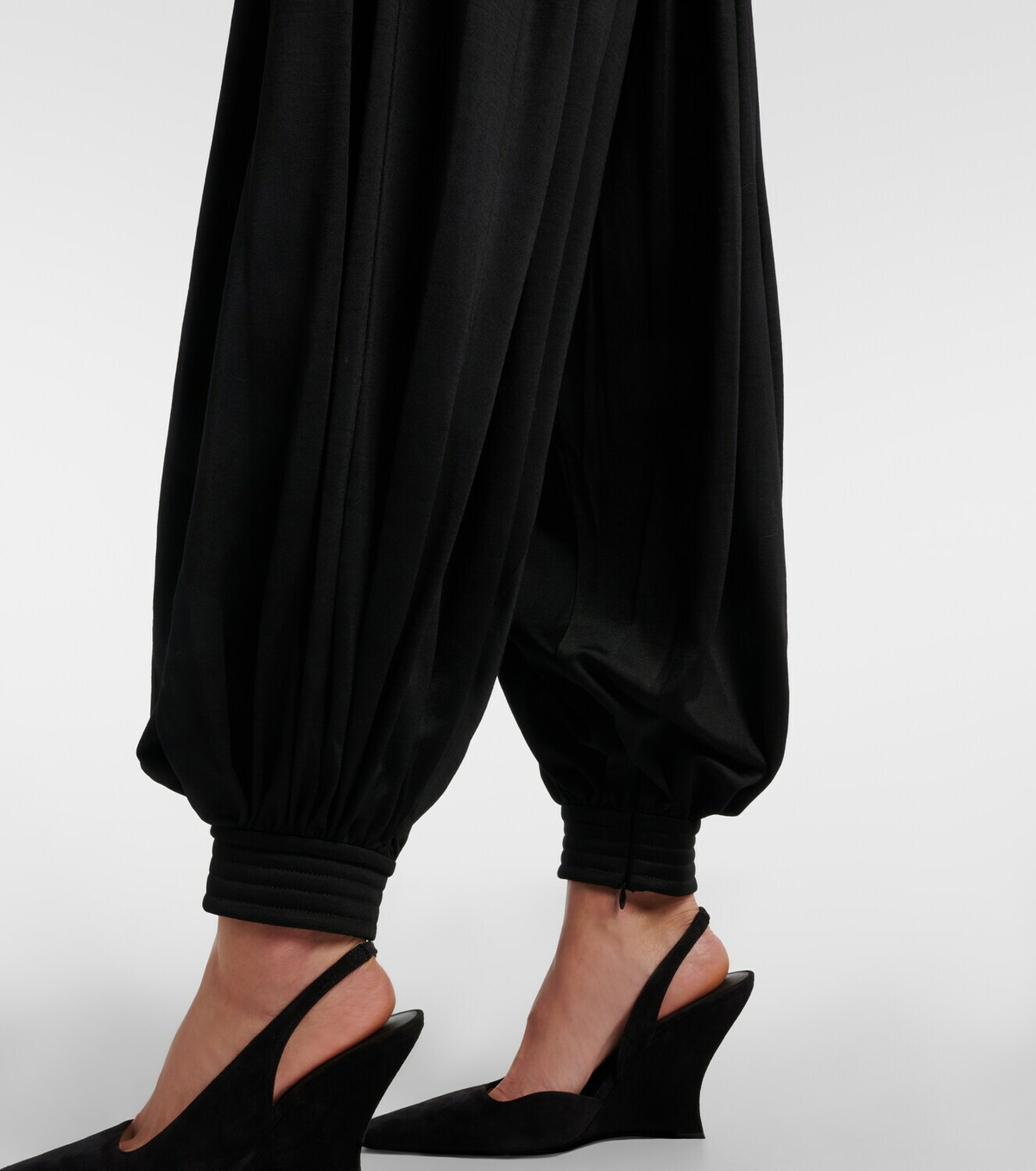 Alaïa Wool-blend balloon pants