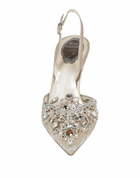 Rene' Caovilla Womens Pumps Platinum