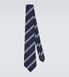 Dunhill Striped silk tie