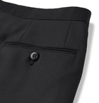 Brioni - Slim-Fit Wool Tuxedo Trousers - Black