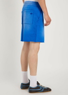 Picante Everyday Faded Cotton Shorts Royal Blue