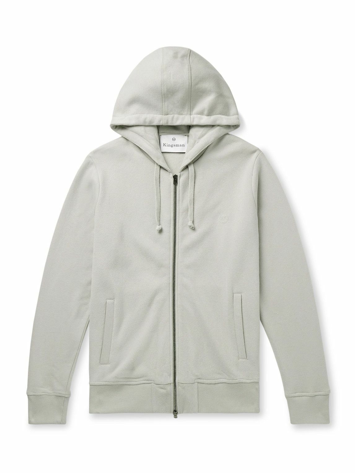 Emotionally Unavailable - Logo-Print Cotton-Jersey Hoodie