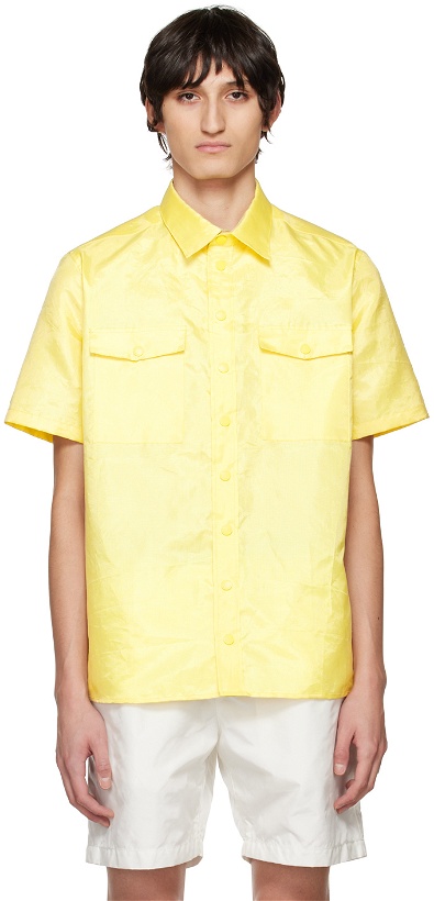 Photo: Kanghyuk Yellow Press-Stud Shirt