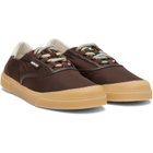 Moncler Brown Vera Leisure Low Top Sneakers
