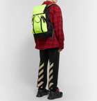 Off-White - Equipment Neon Nylon Backpack - Yellow