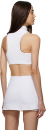 Nike White Air Dri-FIT Sport Bra