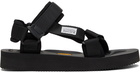 Suicoke Black DEPA-V2 Sandals