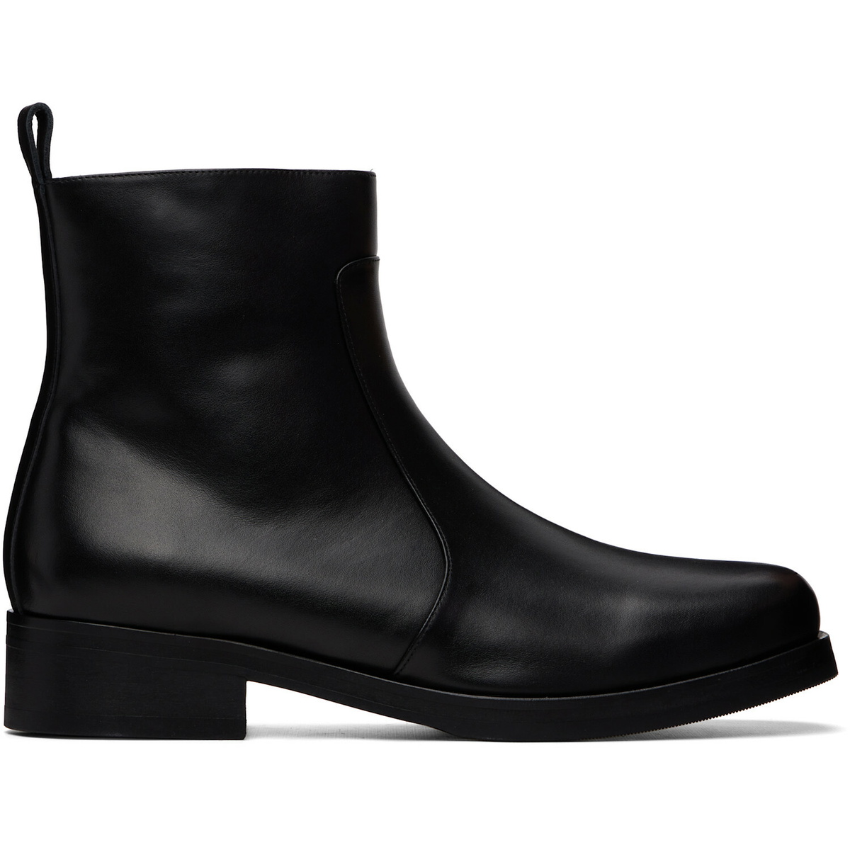 Studio Nicholson Black Square Boots