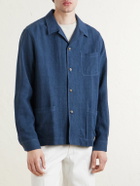 De Bonne Facture - Linen and Wool-Blend Jacket - Blue