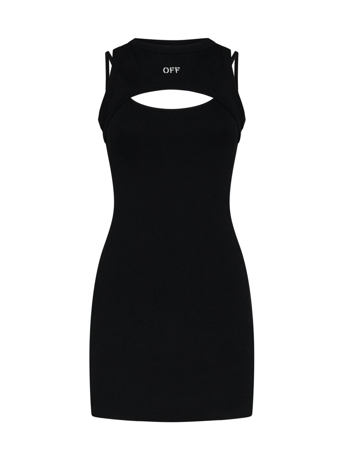 ワンピース Off-White Sec Skin Draped Mini Dress Ls Black - Bl Off-White Sec Skin Draped Mini Dress Ls Black - Bl Off-White