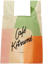 Maison Kitsuné Multicolor 'Café Kitsuné' Tote