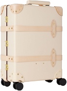 Globe-Trotter Off-White Safari Carry-On 4 Wheels Suitcase