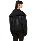 Givenchy Black Oversized Zip-Up Jacket