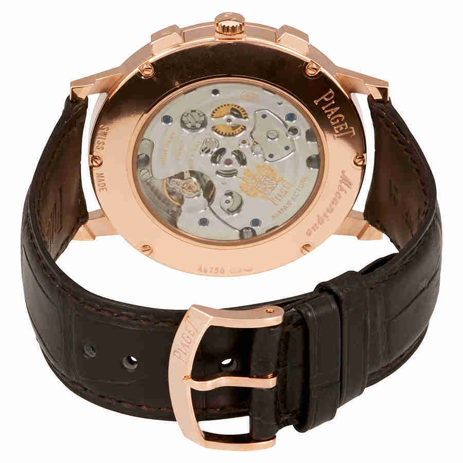 Piaget Altiplano Ultra-thin 18K Rose Gold Chronograph Flyback Mens Watch GOA40030