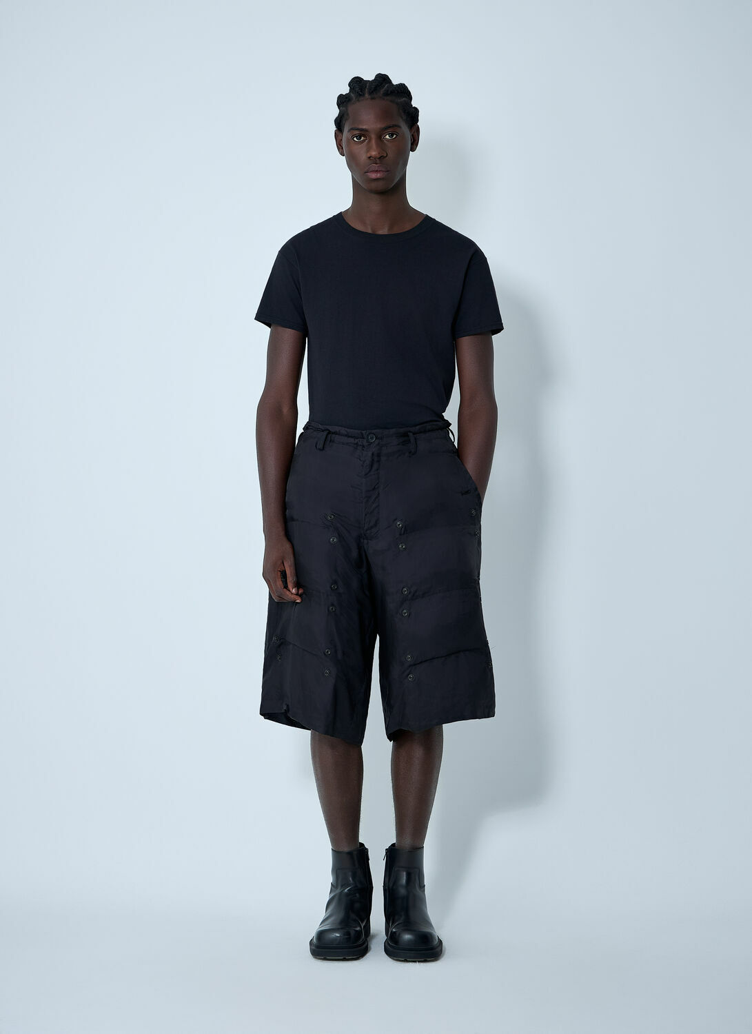 Yohji Yamamoto Padded Shorts
