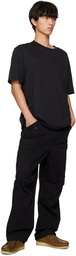 nanamica Black Straight-Leg Cargo Pants