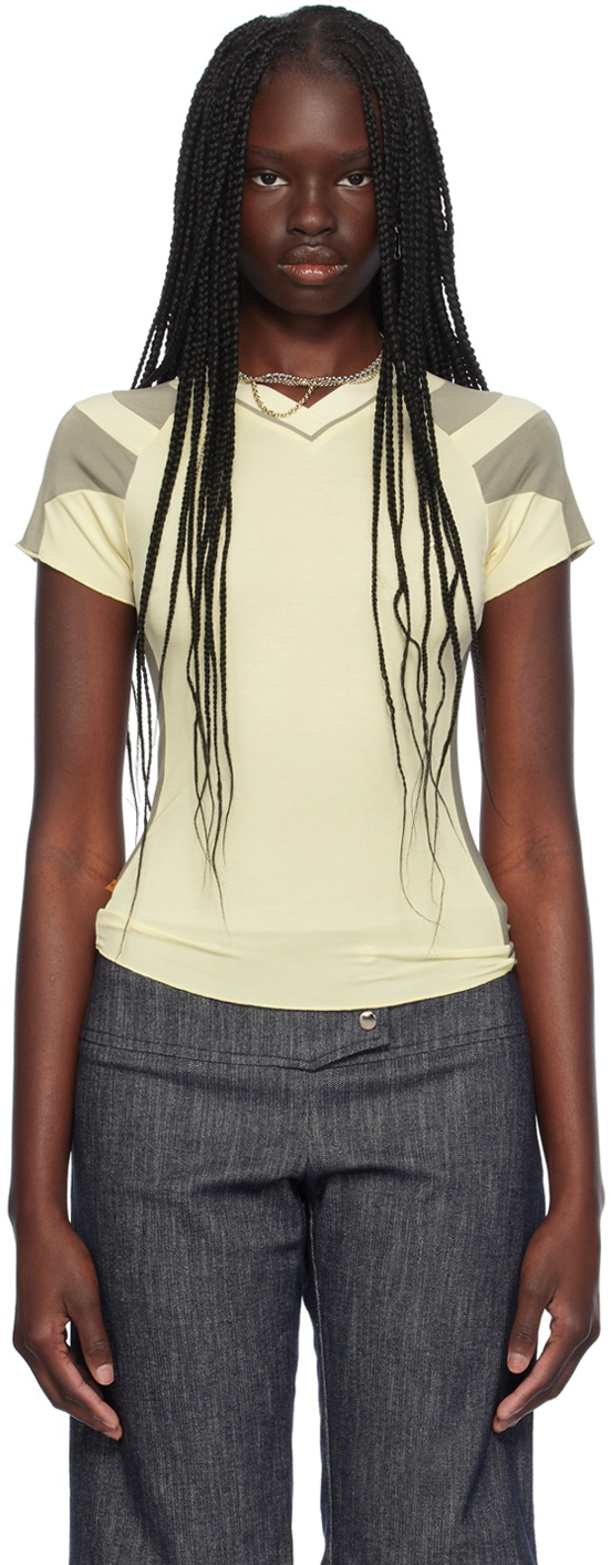 Miaou Yellow Mel T-Shirt Miaou