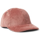 AMI - Cotton-Corduroy Baseball Cap - Pink