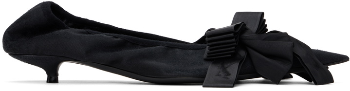 Photo: Balenciaga Black Louis XV Slippers
