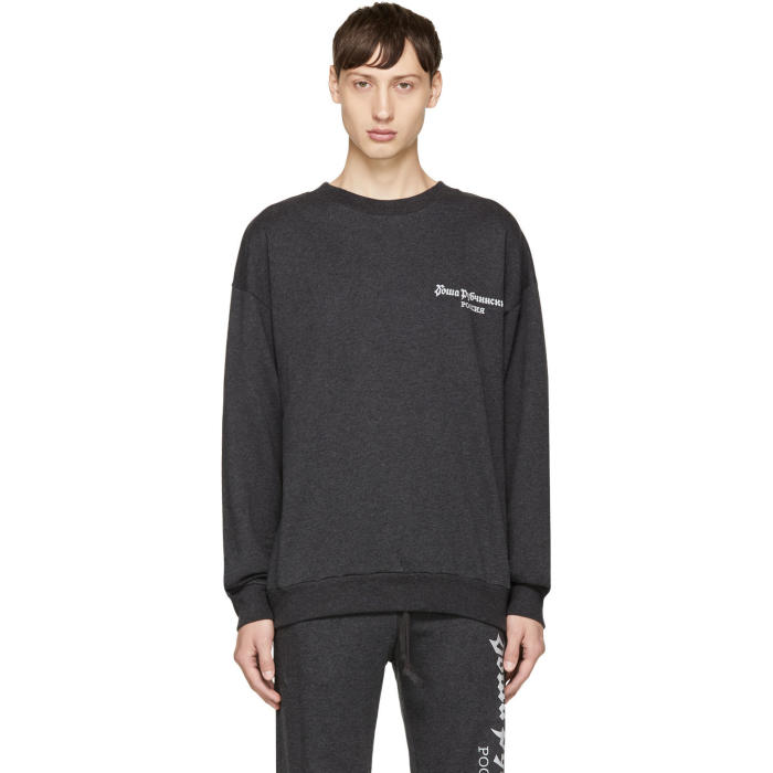 Photo: Gosha Rubchinskiy Grey Logo Sweatshirt