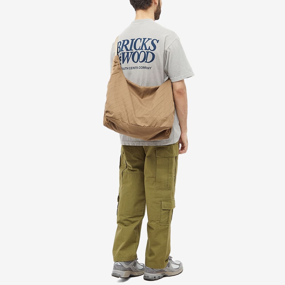 Bricks & Wood Men's Company Logo T-Shirt in Silver