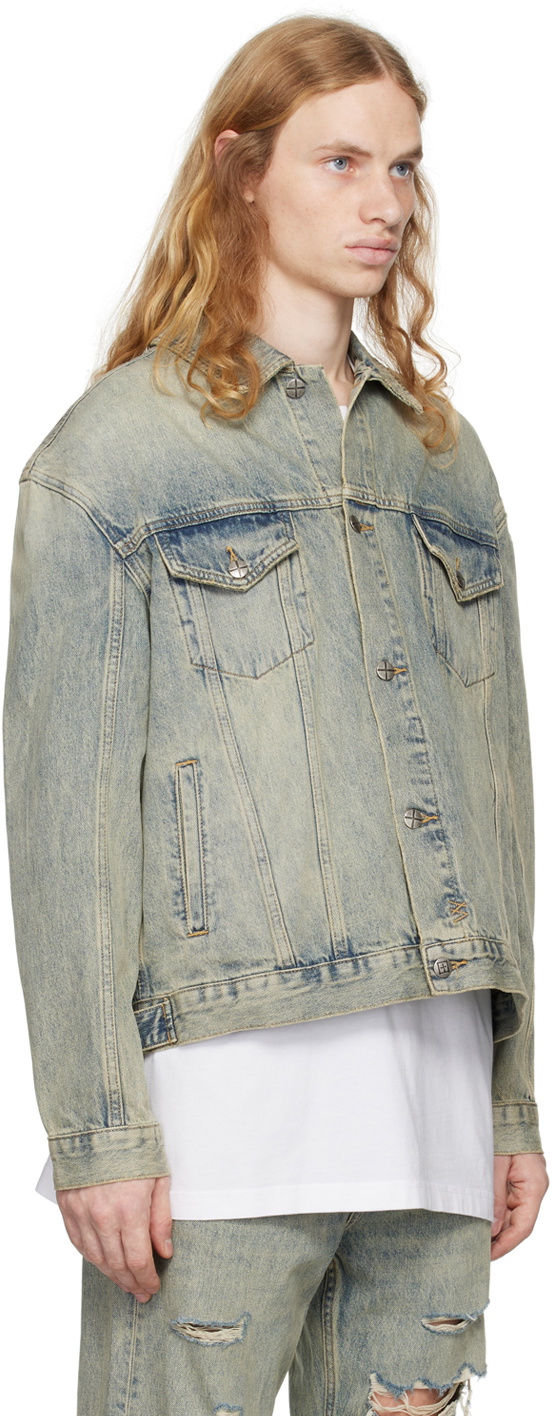 Ksubi Blue Oh G Denim Jacket Ksubi 