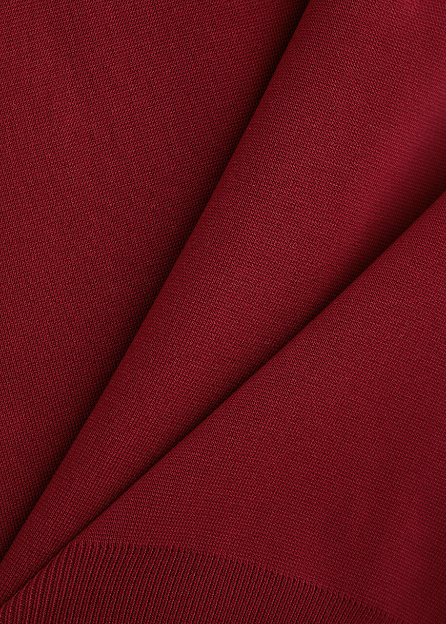 Aexae Stretch-knit top Dark Red
