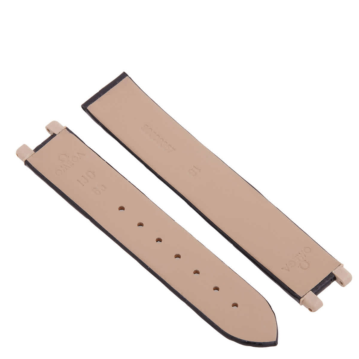 Omega 16 mm Alligator Leather Watch Band 98000357