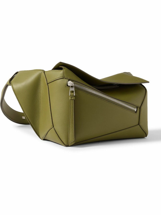 Photo: LOEWE - Puzzle Edge Small Leather Belt Bag