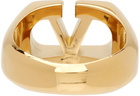 Valentino Garavani Gold V-Logo Signet Ring