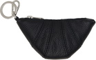 LEMAIRE Black Mini Croissant Keychain