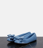 Loewe Puffy patent leather ballet flats