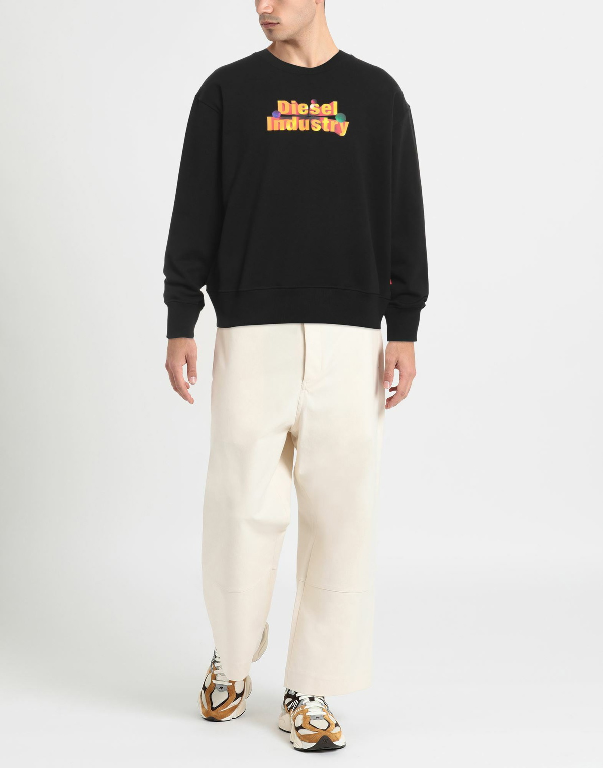 Diesel Mens Sweatshirt in Black