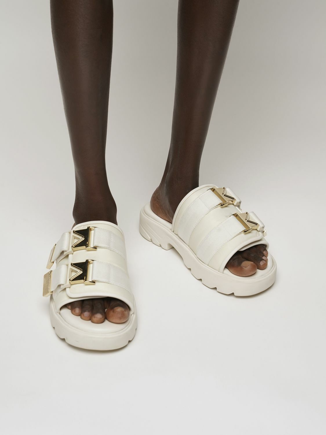 BOTTEGA VENETA - 35mm Flash Bomber Sandals Bottega Veneta