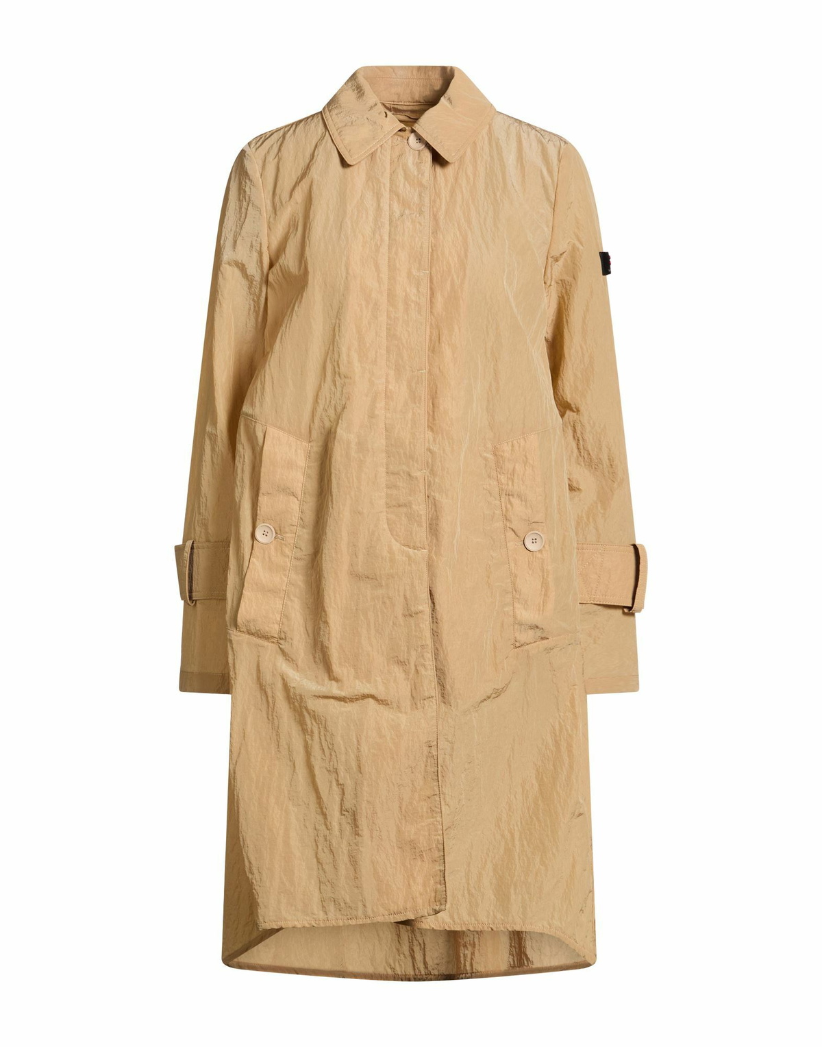 Peuterey Womens Overcoat & Trench Coat Camel