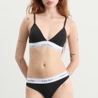 Calvin Klein Women's Icon Thong in Black