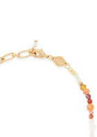 Anni LU Flamingo 18kt Gold-plated Beaded Bracelet - One Size