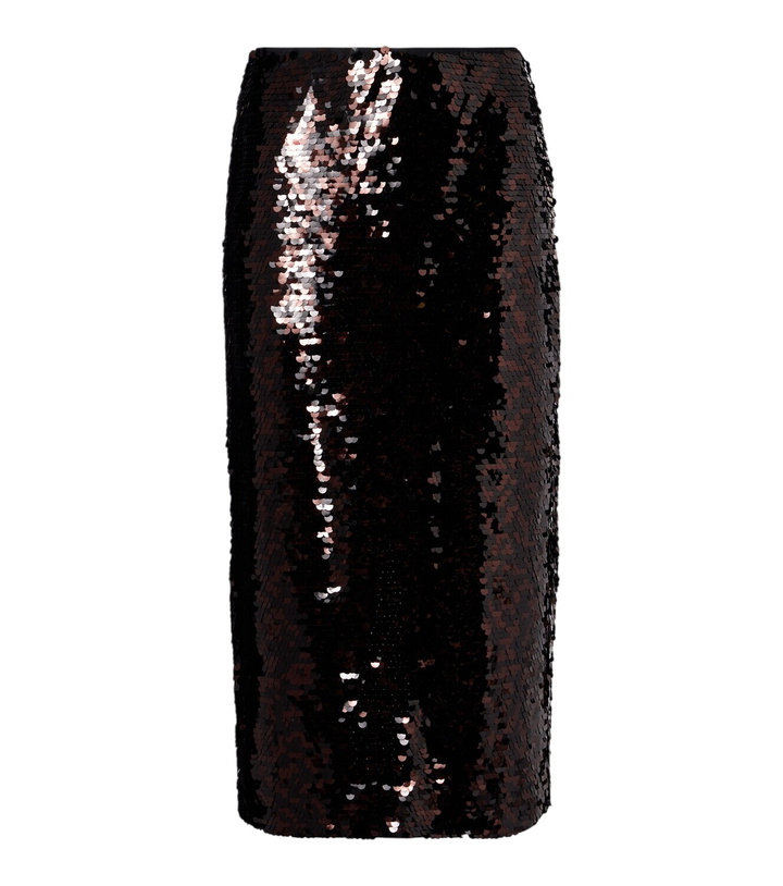 Photo: Staud Ciara sequined pencil skirt