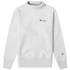 Champion Reverse Weave Small Script Mock Neck Sweat