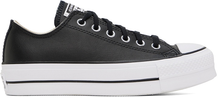 Photo: Converse Black Chuck Taylor All Star Sneakers