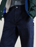 Aimé Leon Dore - Painter Straight-Leg Striped Jeans - Blue