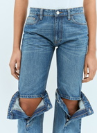 Coperni Open-Knee Jeans